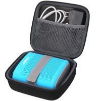 Waterproof Portable Hard Cases Round Small Custom EVA Wireless Speaker Case