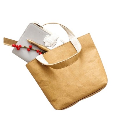 High Quality Washable Kraft Paper Bag for shopping/ shopping bag