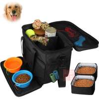 Hot sale Airline Approved Collapsible Portable Toy Dry Food Dog Pet Travel Bag dogs  day away tote Bag Cat Bags with Food pouch