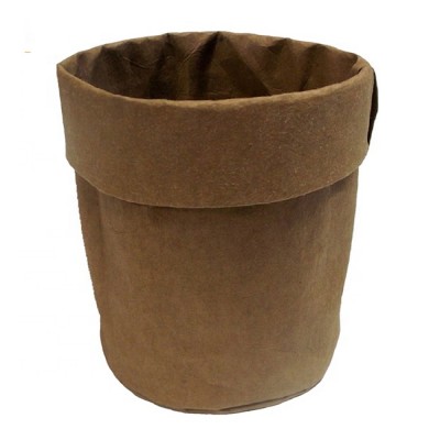 Washable Kraft Paper Fruit Bag/ Bread Vegetable Basket/ Flower Pot